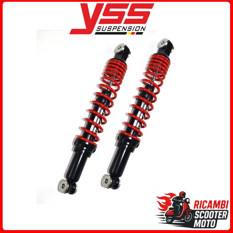 PAIR OF REAR SHOCK ABSORBERS PIAGGIO X Evo 125 2007-2012 TB220-360P-02