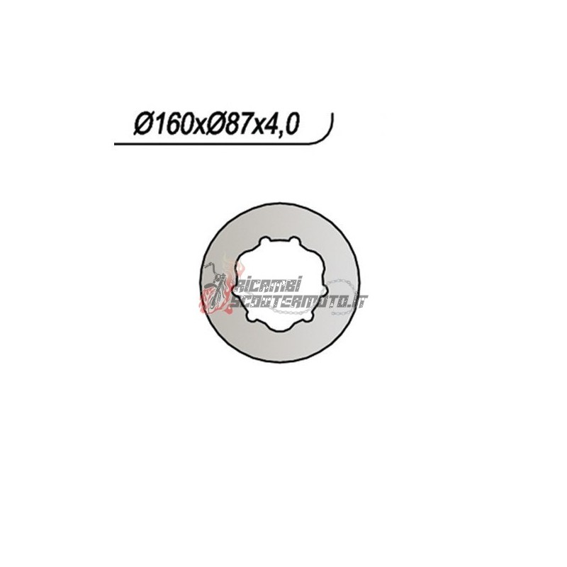 DISCO DE FRENO TRASERO FANTIC MOTOR CLUBMAN 125 1997-1997 DISCO DE FRENO TRASERO FANTIC MOTOR CLUBMAN 125 1997-1997