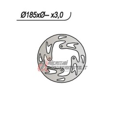 DISQUE DE FREIN AVANT GAS GAS TXT BOY 50 2004-2005