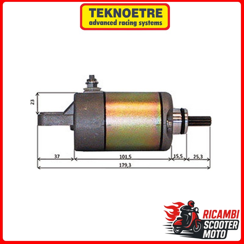 MOTOR DE ARRANQUE MBK XC 300 KILIBRE 2003