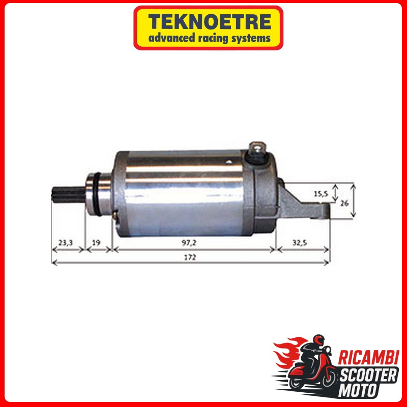 STARTER MOTOR SUZUKI AN BURGMAN 250 2003-2006