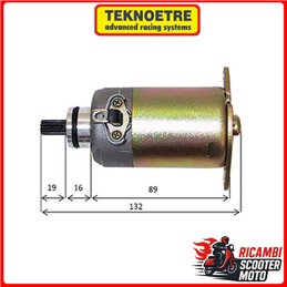 STARTER MOTOR SYM FIDDLE II 125 2008-2009