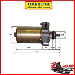 MOTOR DE ARRANQUE APRILIA TUONO 125 2003-2004