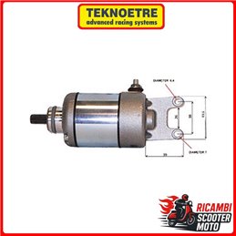 MOTOR DE ARRANQUE PIAGGIO LIBERTY 125 4T 3V IE IGET 2015-2019