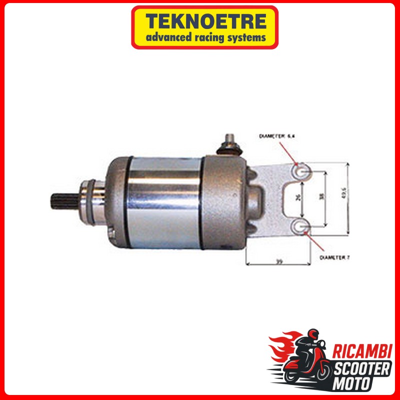 ANLASSER PIAGGIO VESPA 125 SPRINT 4T 3V IE 2014-2015