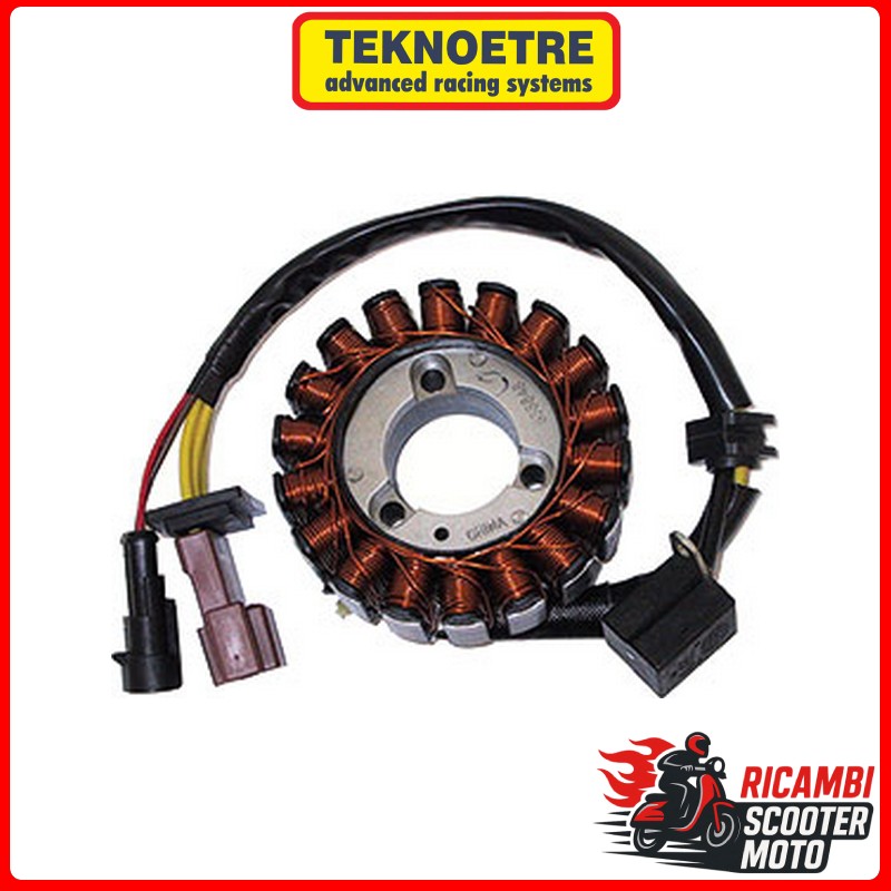 ESTATOR KOKUSAN APRILIA SCARABEO LIGHT 125 IE 2009-2012