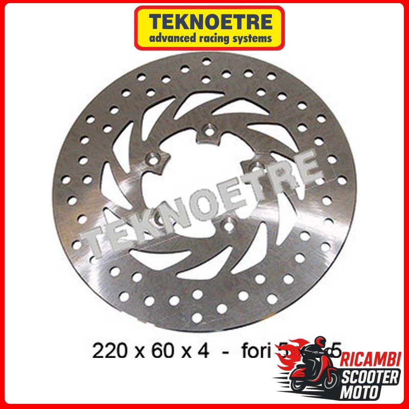 VORDERE BREMSSCHEIBE APRILIA SCARABEO 100 4T 2001-2005
