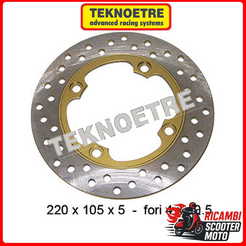 VORDERE BREMSSCHEIBE HONDA NES CHIOCCIOLA 125 2000-2006