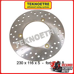 REAR BRAKE DISC MBK YP SKYLINER 250 2000-2003
