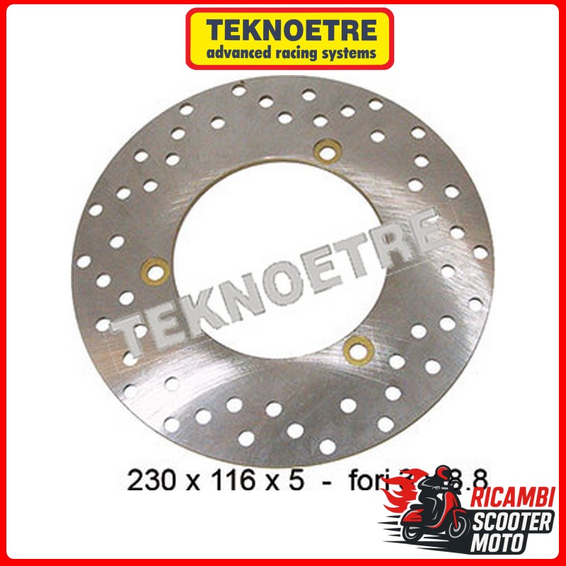 HINTERE BREMSSCHEIBE MBK YP SKYLINER 250 2000-2003