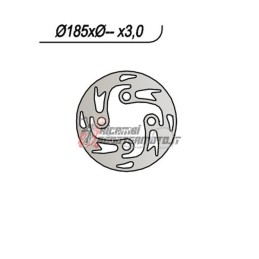 FRONT BRAKE DISC GAS GAS TXT PRO 125 2004-2007