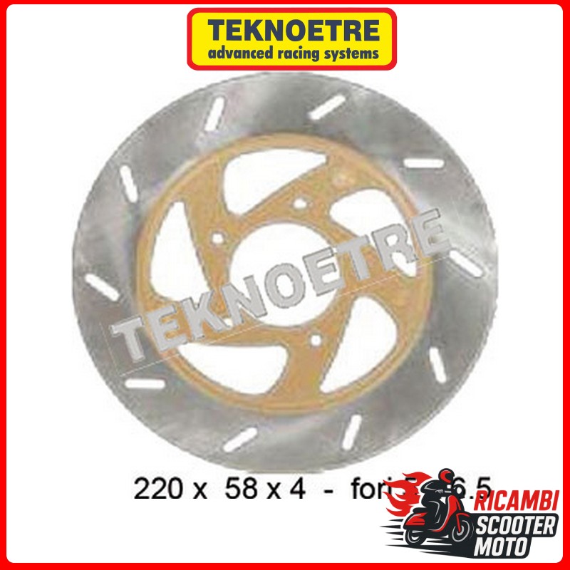 VORDERE BREMSSCHEIBE DERBI BOULEVARD 125 2002
