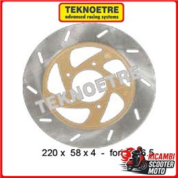 FRONT BRAKE DISC PIAGGIO SKIPPER 125 2T LX 1998-1999