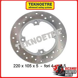 DISCO DE FRENO TRASERO HONDA FES FORESIGHT 250 1998-2005