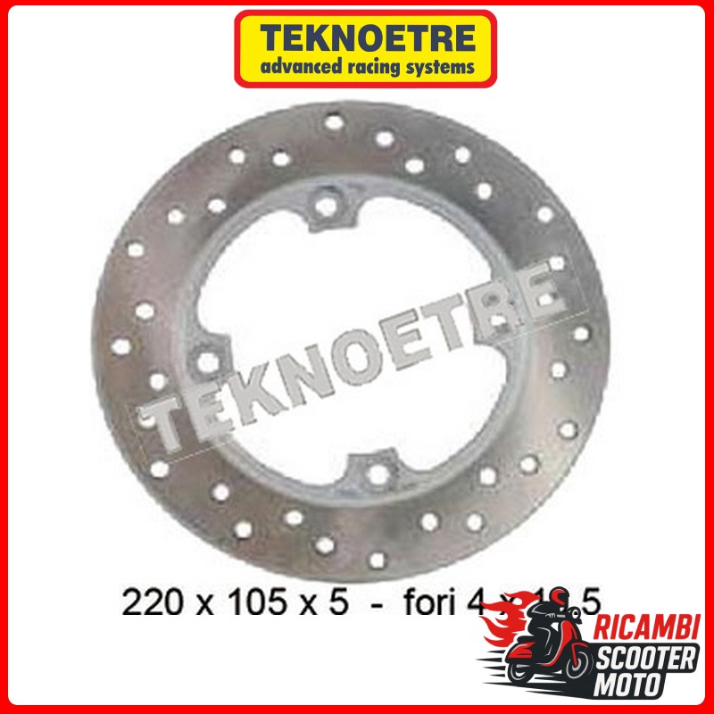 REAR BRAKE DISC HONDA FES FORESIGHT 250 1998-2005