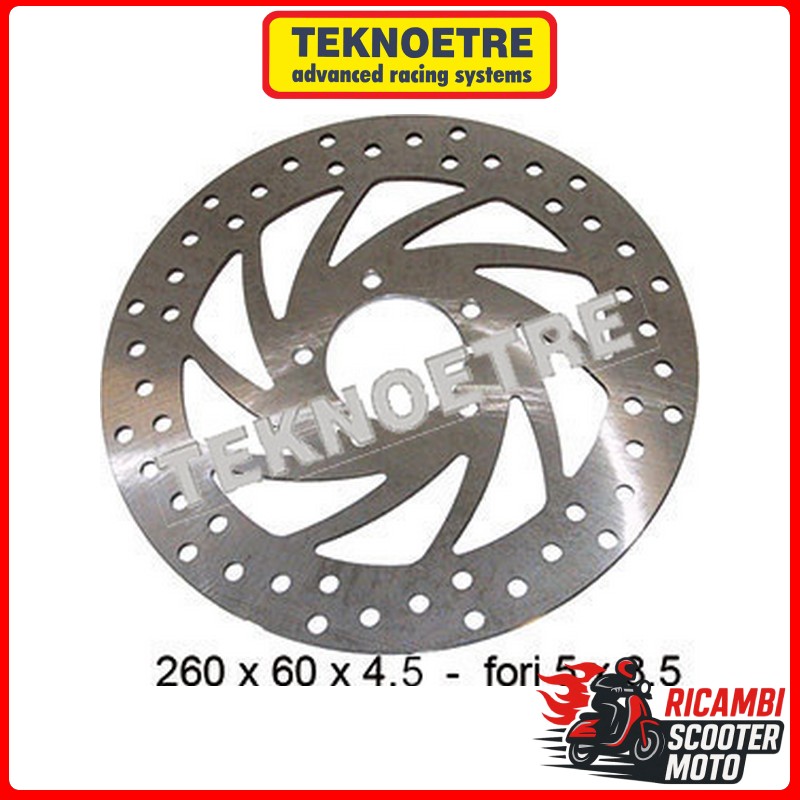 DISCO FRENO ANTERIORE PIAGGIO MEDLEY 125 4T IE ABS 2016-2019