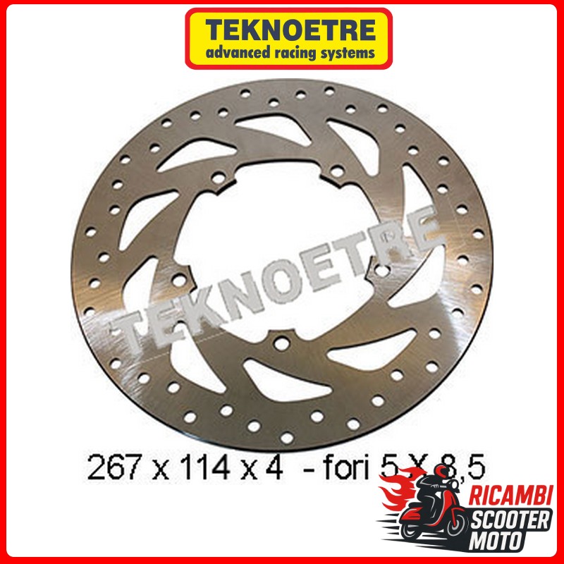 DISCO FRENO ANTERIORE YAMAHA HW XENTER 125 12 