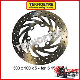 DISQUE DE FREIN AVANT PIAGGIO BEVERLY 125 RST 4T 4V IE EU3 2010-2015