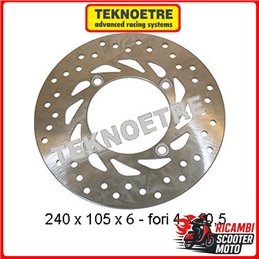 REAR BRAKE DISC HONDA FJS SILVER WING 400 06