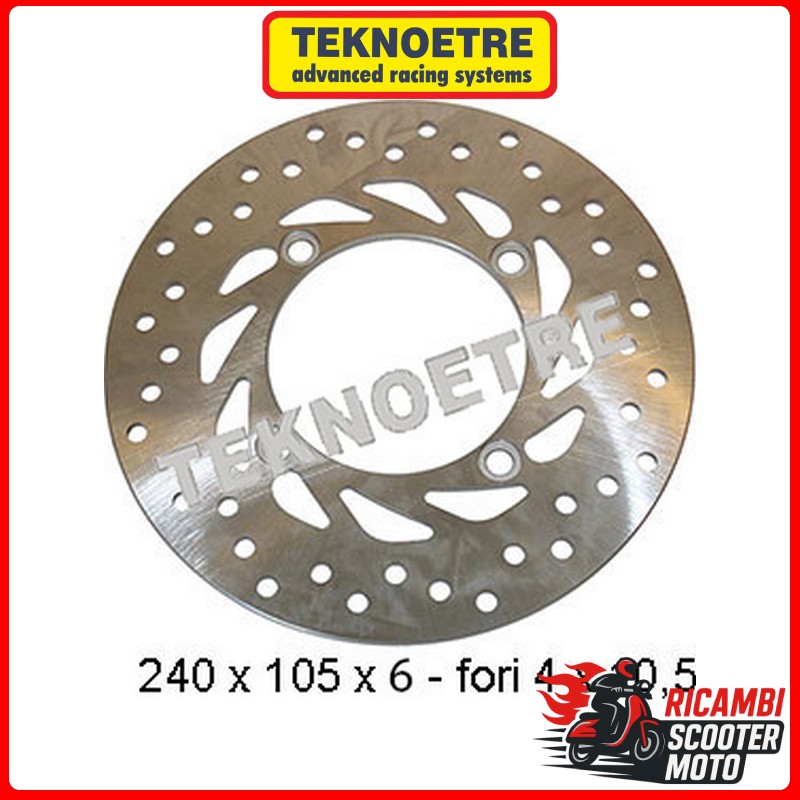 HINTERE BREMSSCHEIBE HONDA FJS SILVER WING 400 06