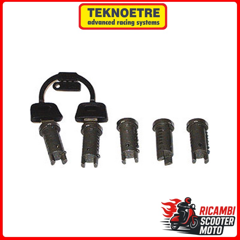 BLOC DE VERROUILLAGE DU PANNEAU D'ALLUMAGE PIAGGIO VESPA PK 100 S 1982-1985