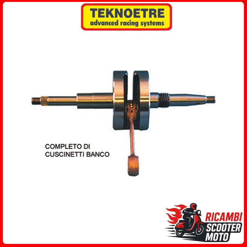 CRANKSHAFT AND BEARING KIT PEUGEOT BUXY 50 94