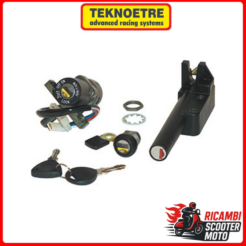 BLOCCHETTO QUADRO ACCENSIONE APRILIA RALLY 50 1995-2003