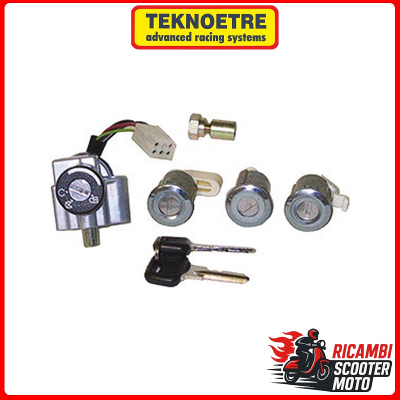 BLOCCHETTO QUADRO ACCENSIONE PEUGEOT SV 125 GEO 91