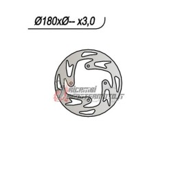 DISCO DE FRENO DELANTERO GAS GAS MC BOY 65 2006-2006