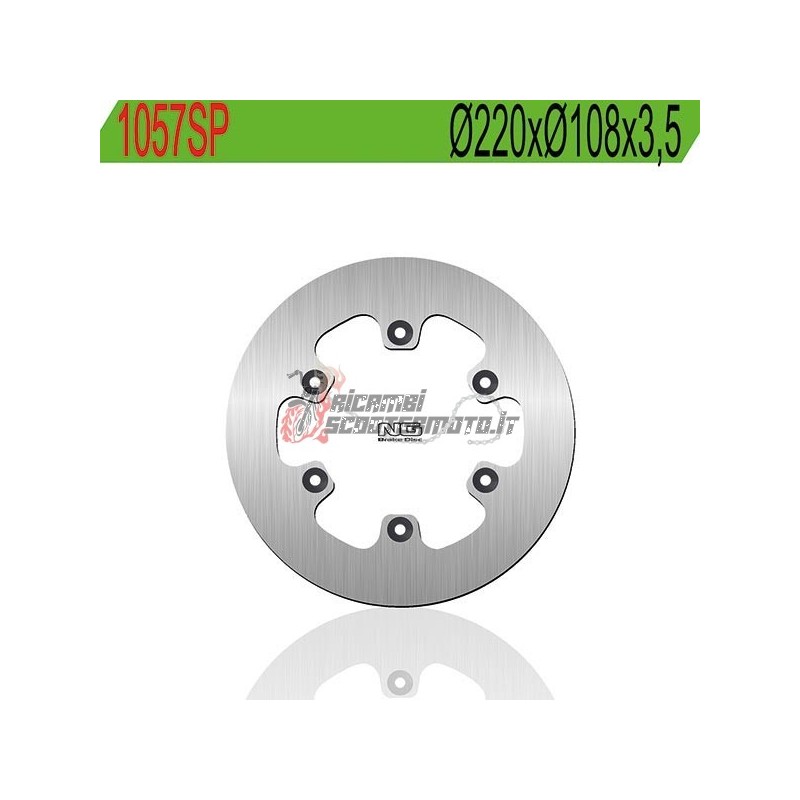 DISCO DE FRENO TRASERO GAS GAS EC 2T 125 1996-2014