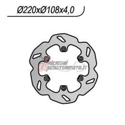 DISCO DE FRENO TRASERO GAS GAS EC 2T 125 1996-2014
