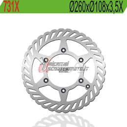 FRONT BRAKE DISC GAS GAS EC 2T 125 1996-2013