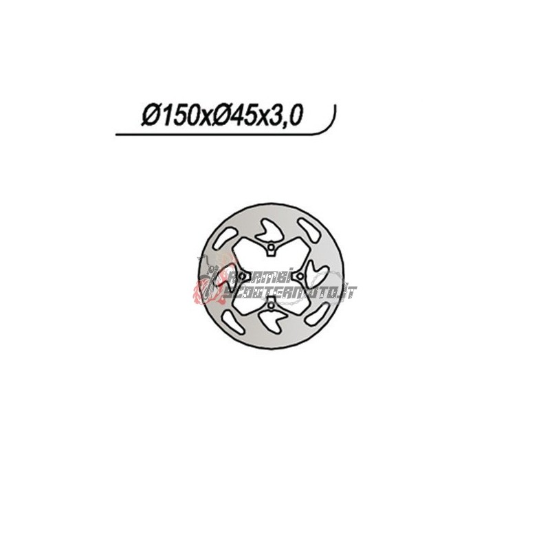 DISCO DE FRENO TRASERO FAMOTO RX C 65 2006-2006