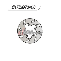 REAR BRAKE DISC PIAGGIO NRG POWER H2O NO ABS E4 50 2018-2020