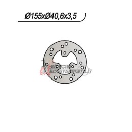 FRONT BRAKE DISC GILERA EASY MOVING 50 1995-1996