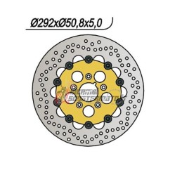 DISCO DE FRENO TRASERO HARLEY DAVIDSON XL SPORTSTER 883 1984-1999