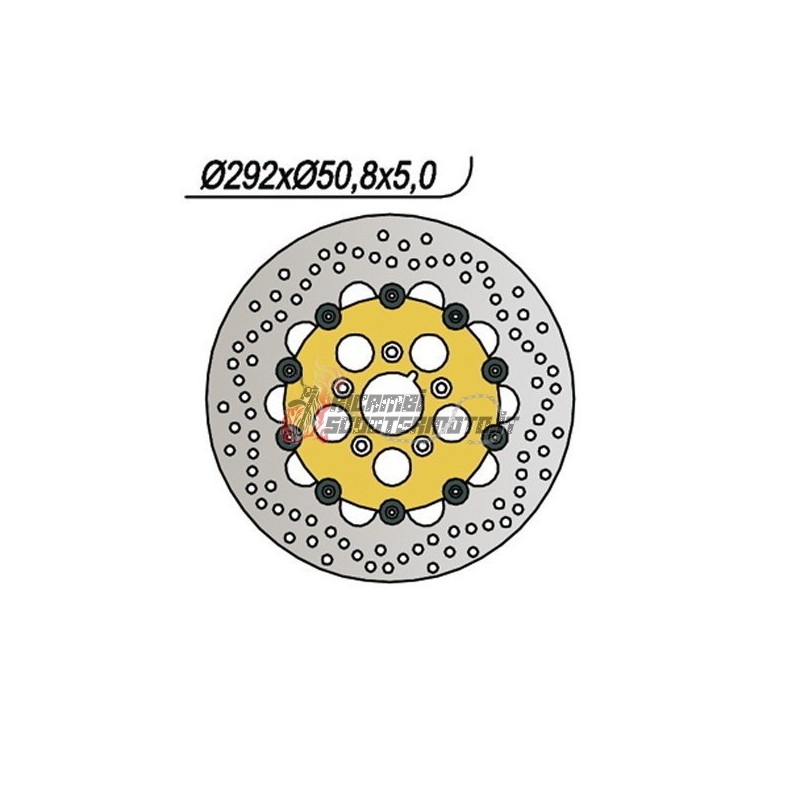 DISCO DE FRENO TRASERO HARLEY DAVIDSON XL SPORTSTER 883 1984-1999