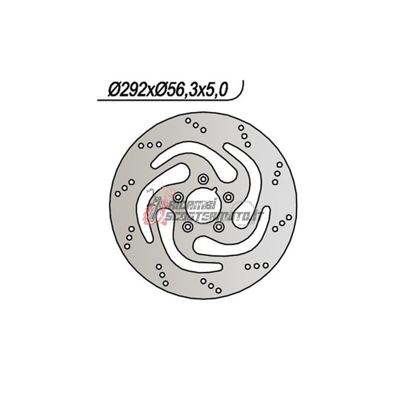 DISCO DE FRENO DELANTERO HARLEY DAVIDSON XL SPORTSTER 883 2004-2009
