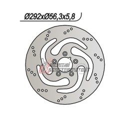 REAR BRAKE DISC HARLEY DAVIDSON XL SPORTSTER 883 2004-2009