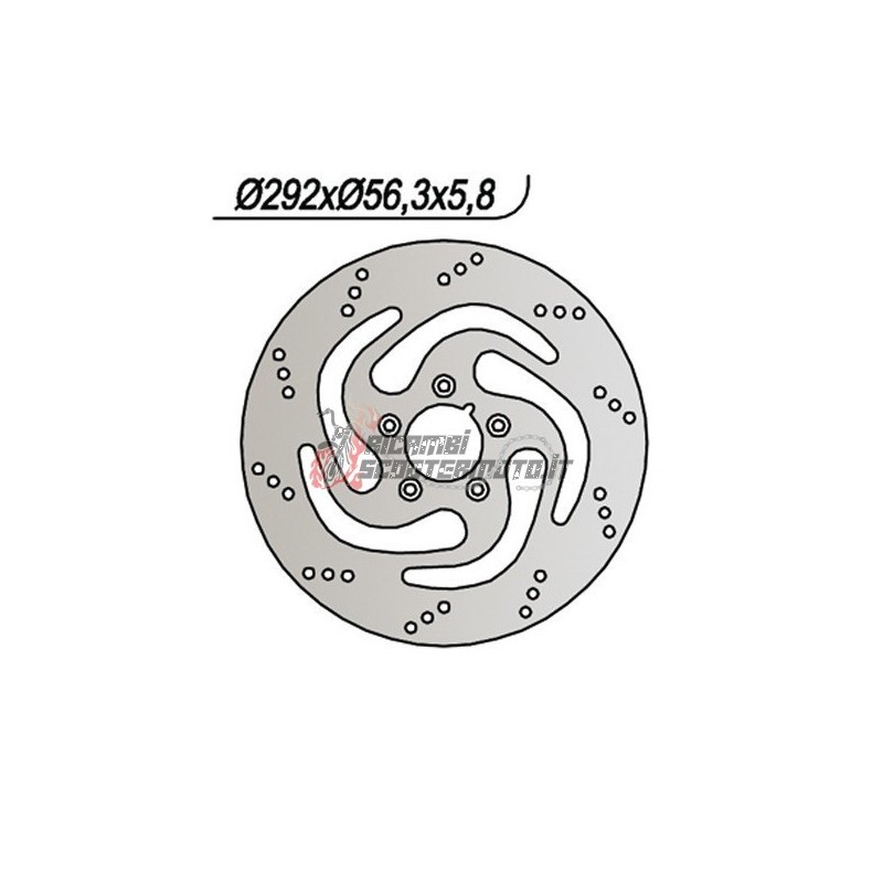 REAR BRAKE DISC HARLEY DAVIDSON XL SPORTSTER 883 2004-2009