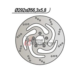 DISCO DE FRENO TRASERO HARLEY DAVIDSON FLHR ROAD KING 1450 2000-2003