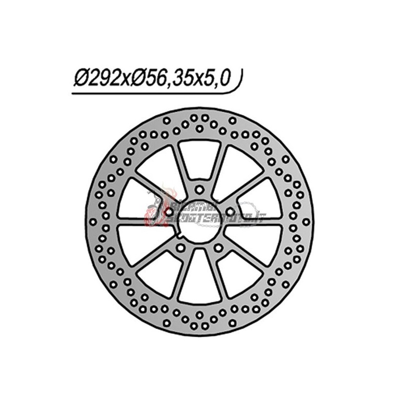 REAR BRAKE DISC HARLEY DAVIDSON XL SPORTSTER 883 2004-2009