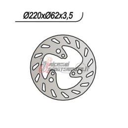 DISCO DE FRENO TRASERO HM - VENT CRE DERAPAGE 50 2006-2006