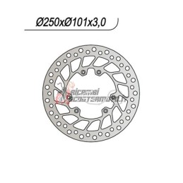 FRONT BRAKE DISC HM - VENT CRE F X 4T 125 2008-2009