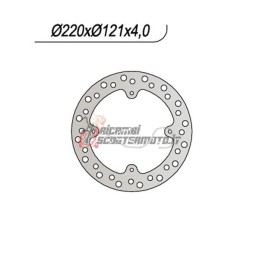 DISCO DE FRENO TRASERO HM - VENT CRE F X 4T 125 2008-2009