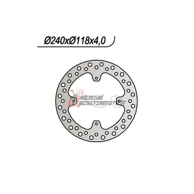 FRONT BRAKE DISC HONDA XR R 600 1985-1990 FRONT BRAKE DISC HONDA XR R 600 1985-1990