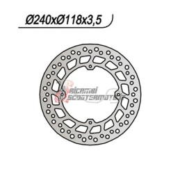 FRONT BRAKE DISC HONDA XL R 250 1984-1987
