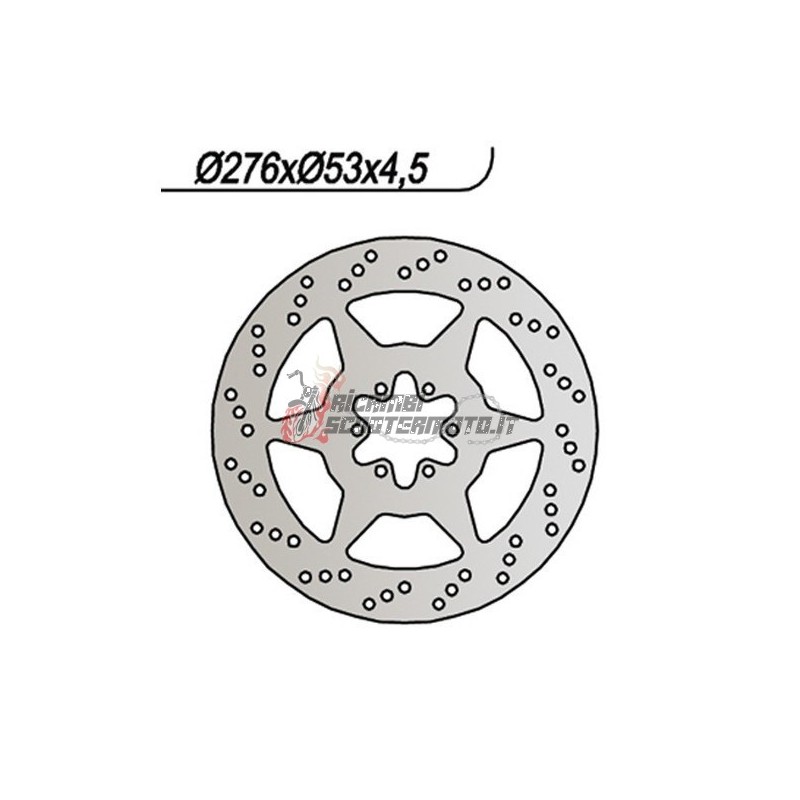 REAR BRAKE DISC HONDA NTV REVERE 600 1988-1991
