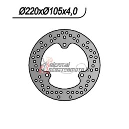 DISCO DE FRENO DELANTERO HONDA X8RS / X8RX 50 1998-2003