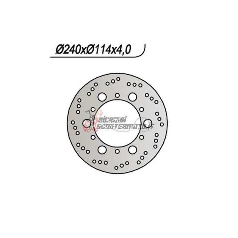 VORDERE BREMSSCHEIBE HONDA CB F (GLR 125) 125 2015-2020